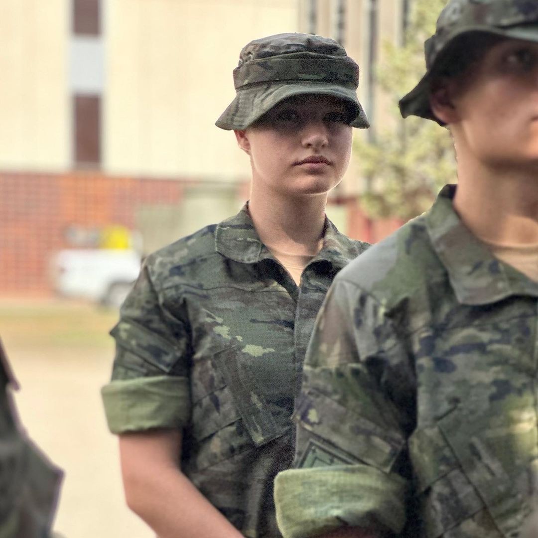 Princesa Leonor inicia o serviço militar no Exército espanhol — Foto: Divulgação/Casa Real de España