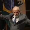 Lula durante discurso na cerimônia de posse de Magda Chambriard como presidente da Petrobras, no Rio - Gabriel de Paiva / Agência O Globo