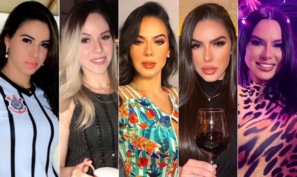 Antes e depois: Tamires Assis, affair do ex-BBB Davi, fez vários procedimentos estéticos — Foto: Reprodução/Instagram