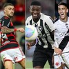 Thiago Silva, Arrascaeta, Luiz Henrique e Pumita: trunfos de Fluminense, Flamengo, Botafogo e Vasco - Fotos de Lucas Merçon / Gilvan de Souza / Vitor Silva / Matheus Lima