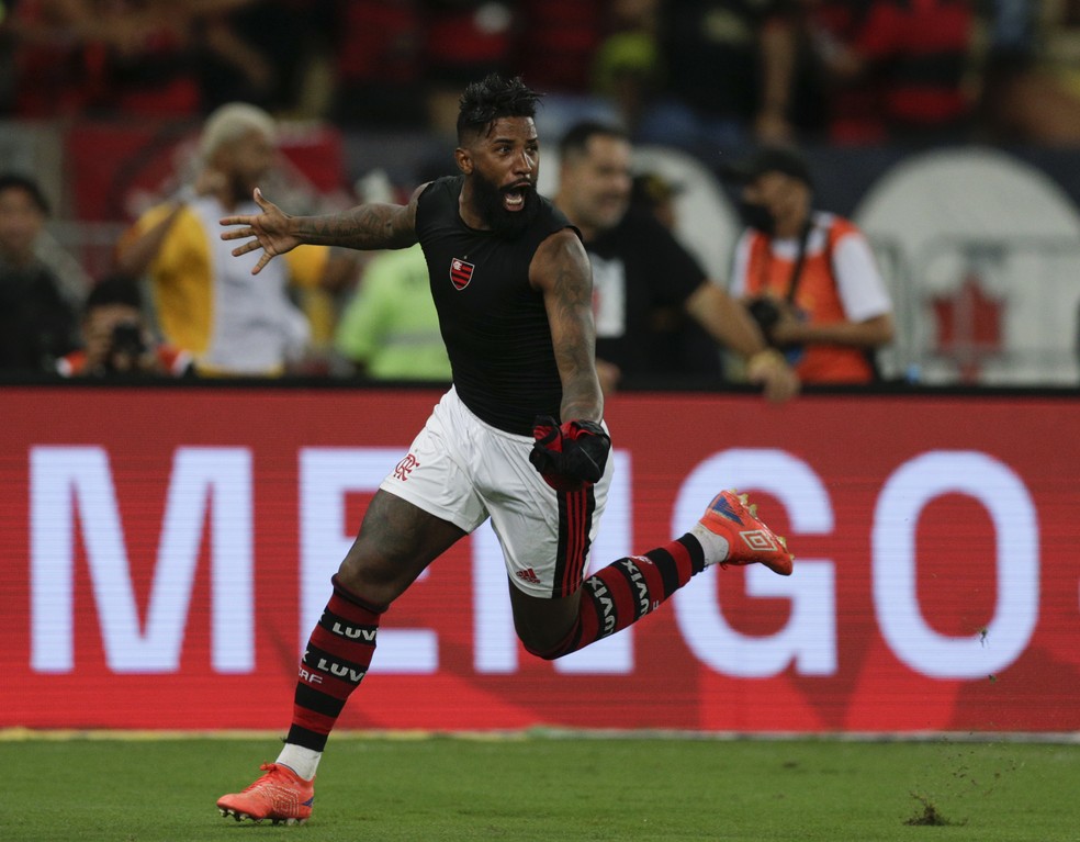 Rodinei, autor do gol que garantiu a Copa do Brasil pro Flamengo — Foto: Alexandre Cassiano