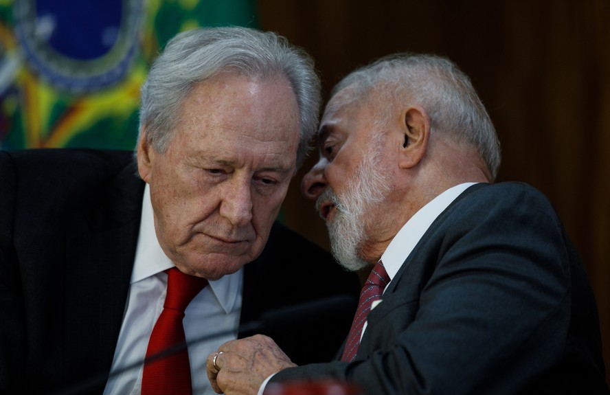 Presidente Lula e Ministro da Justiça, Ricardo Lewandowski