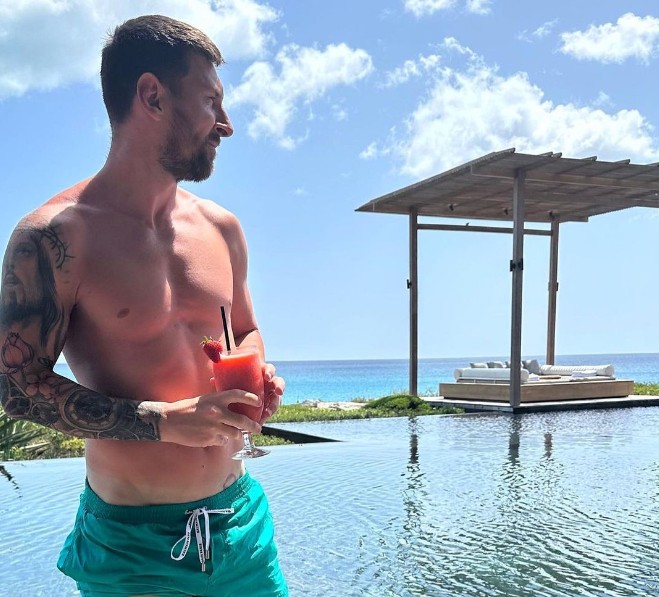 Lionel Messi (Inter de Miami) é o quinto em lista de jogador mais sexy — Foto: Reprodução/Instagram