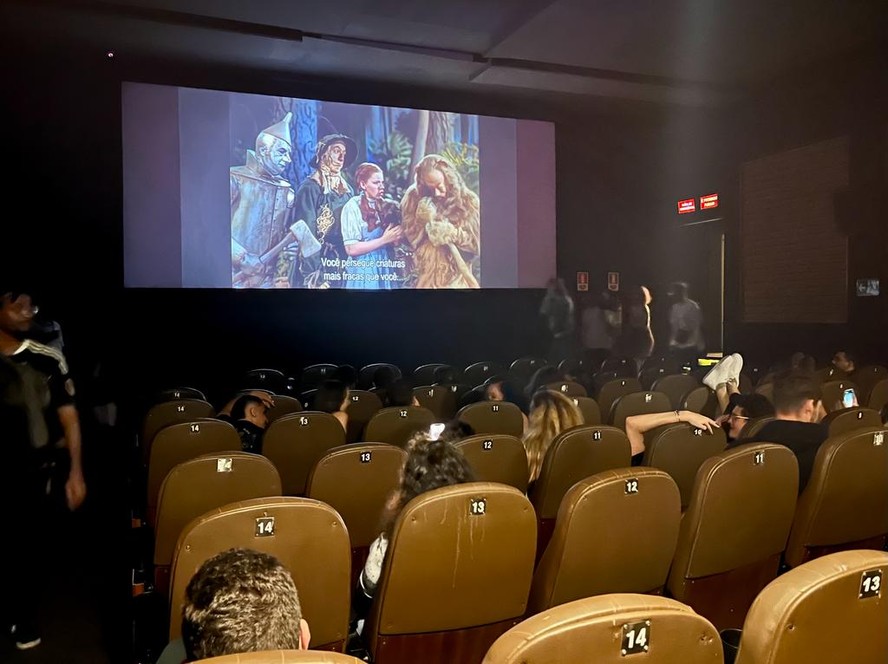 Sala de cinema: serviços audiovisuais tiveram salto