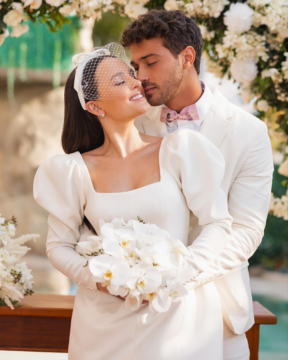 Larissa Manoela está casada com André Luiz Frambach — Foto: Reprodução Instagram
