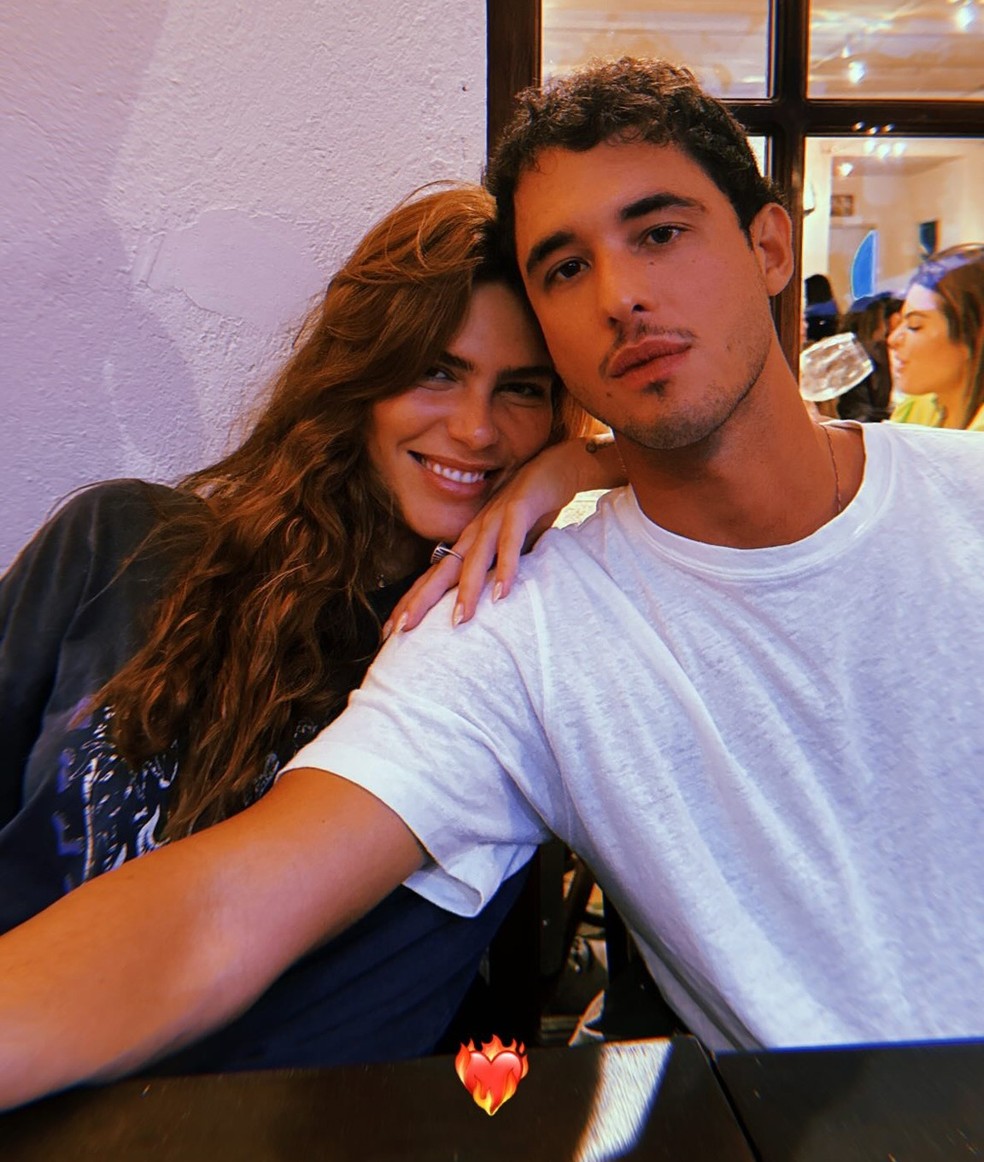 Mariana Goldfarb com o novo namorado, o empresário Rafael Kemp — Foto: @rafaelkemp no Instagram