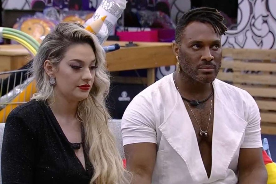 Marília e Fred Nicácio no Quarto Secreto do 'BBB' 23