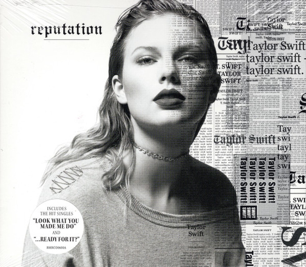 Capa do álbum "Reputation" — Foto: Reprodução