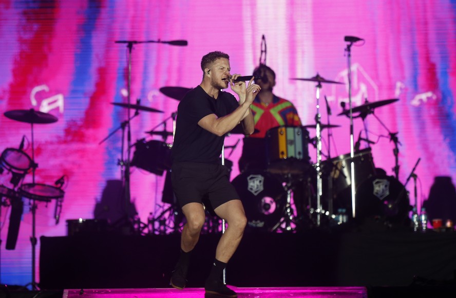 Show do Imagine Dragons no Palco Mundo, em 2019