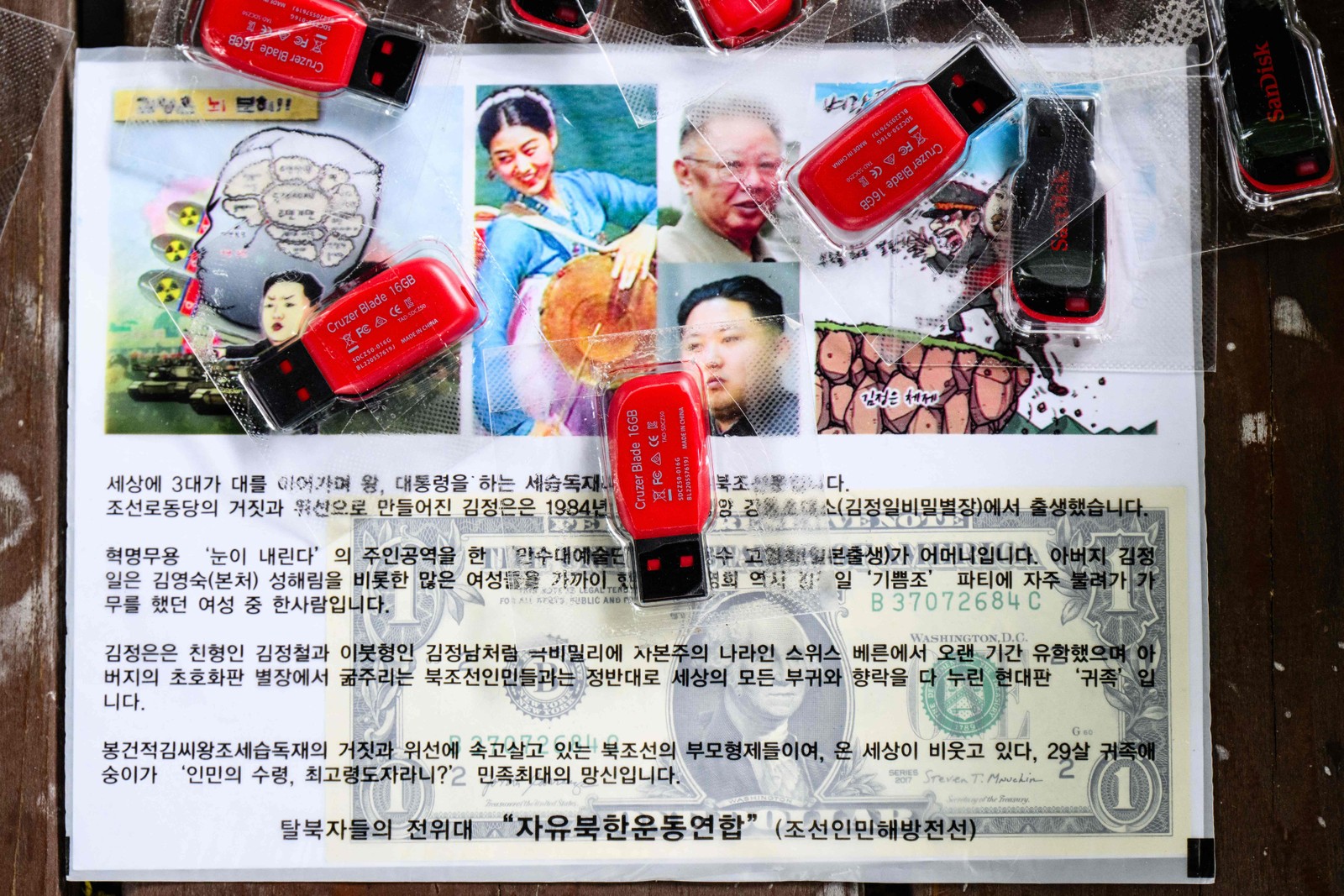 Objetivo de Park é a queda do regime de Kim, que ele espera que aconteça através de mudanças internas, sem intervenção estrangeira — Foto: Anthony Wallace/AFP