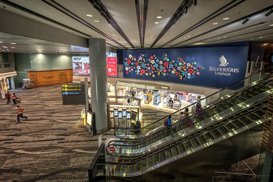 Changi, em Cingapura, foi eleito o melhor aeroporto do mundo