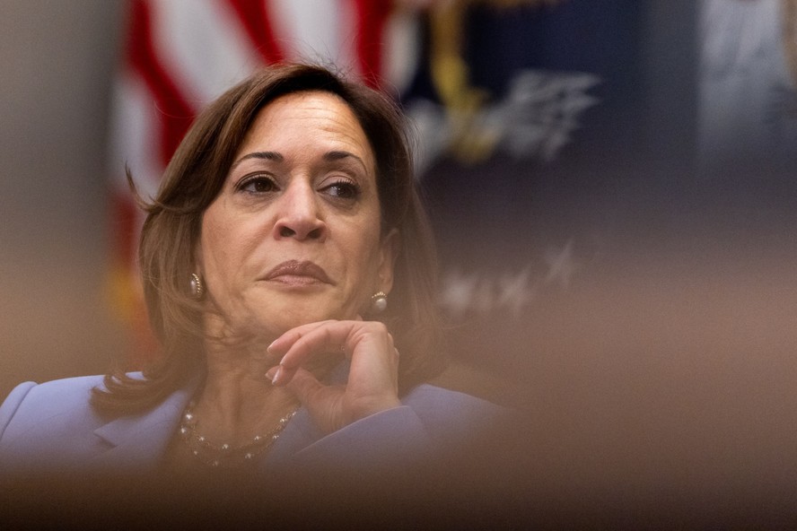 A vice-presidente dos EUA, Kamala Harris