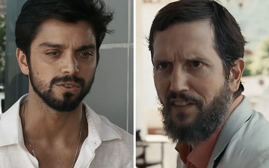 Rodrigo Simas e Vladimir Brichta: José Venâncio e Egídio em 'Renascer'
