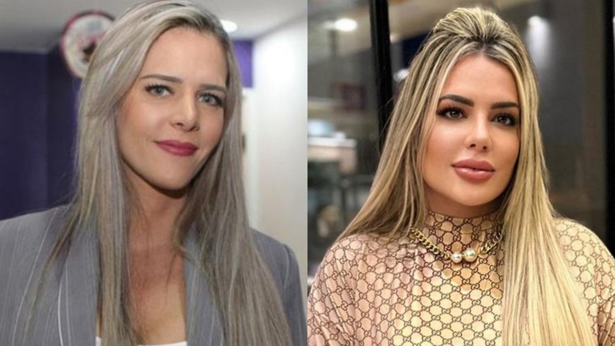 Antes e depois de Denise Rocha