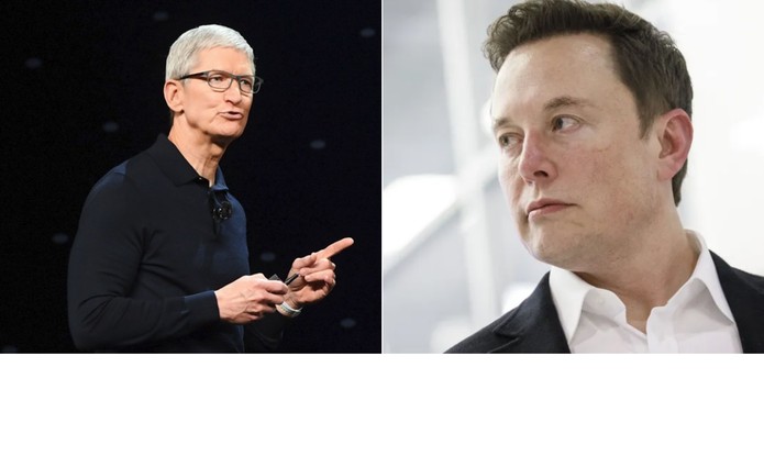 Tim Cook X Elon Musk: novo episódio esquenta tensão entre os dois executivos