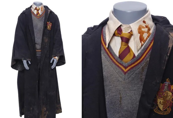 Roupas de Harry Potter para filme "A Câmara Secreta" vão a leilão — Foto: Divulgação/Prop Store