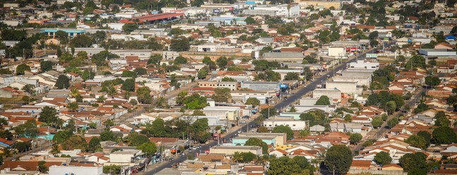 CENSO IBGE - A cidade de Senador Canedo, em Goiânia foi a que mais aumentou em número de população, 85% desde 2010.  — Foto: Brenno Carvalho / Agência O Globo