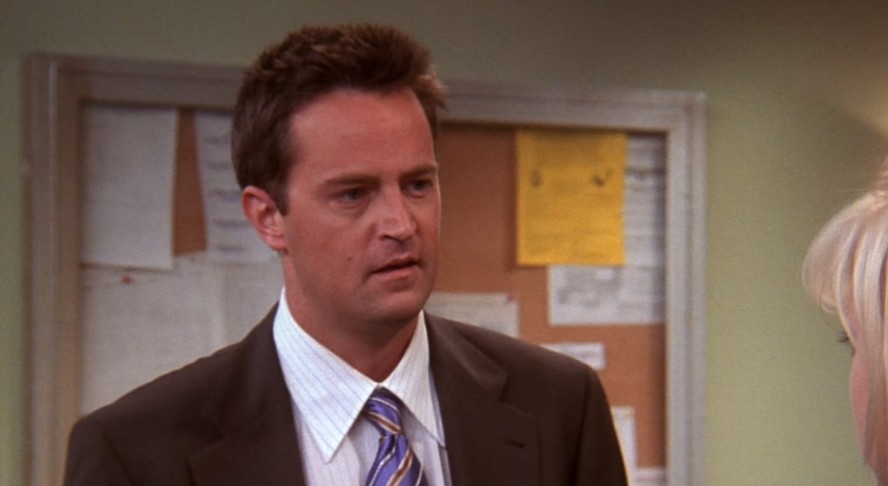 O ator Matthew Perry, o Chandler de 'Friends'