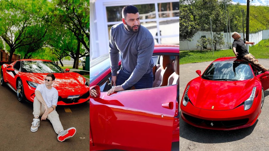 Famosos que ostentam Ferrari em suas garagens