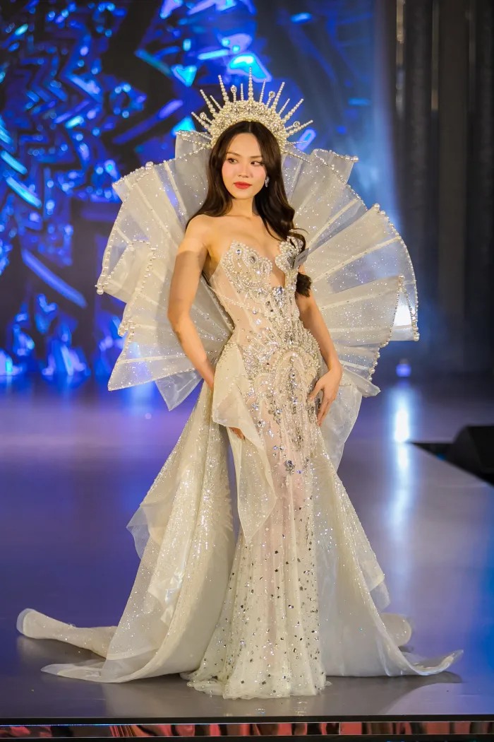 Huỳnh Nguyễn Mai Phương é a miss Vietnã — Foto: Reprodução/Miss World