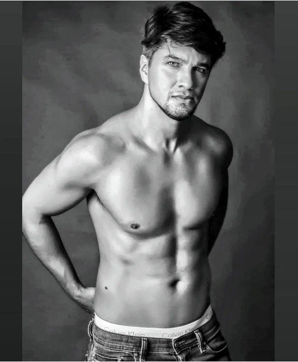 O ator  e modelo carioca Léo San — Foto: Reprodução/Instagram