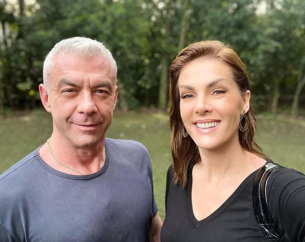 O empresário Alexandre Correa e a apresentadora Ana Hickmann — Foto: Reprodução/Instagram