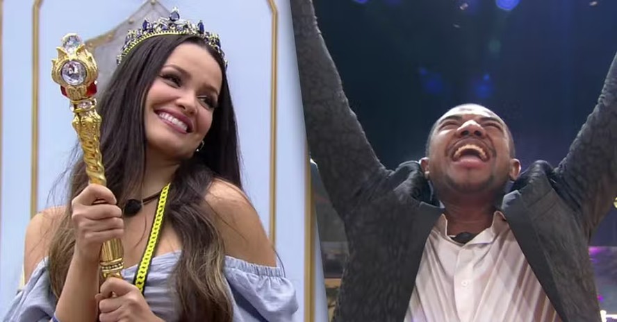 Juliette e Davi, campeões do 'BBB'