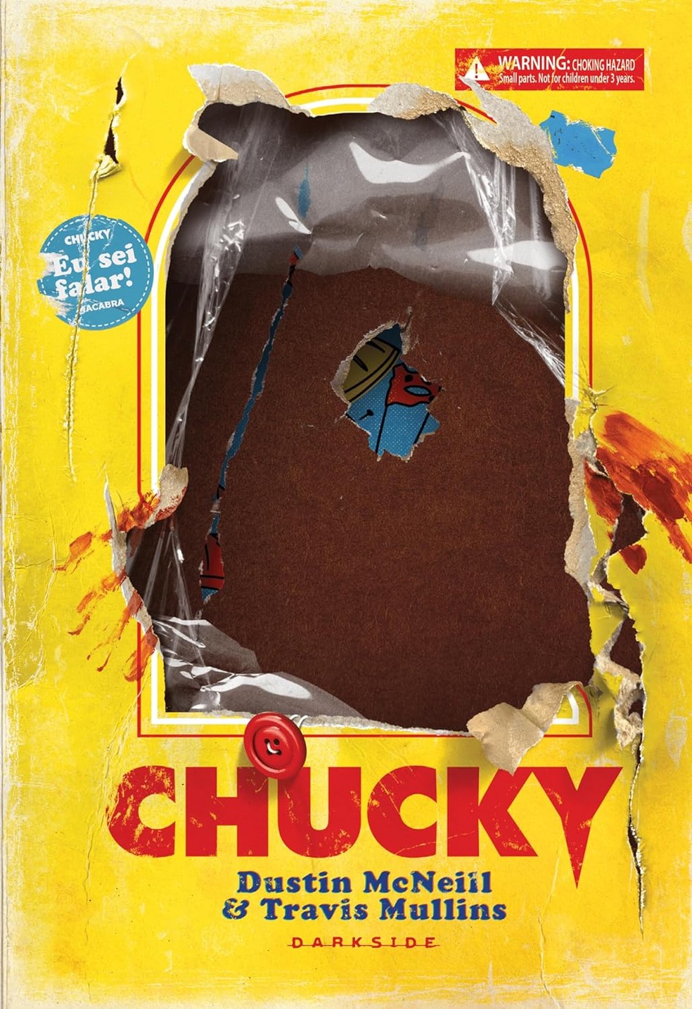 Livro "Chucky: o legado do brinquedo assassino" — Foto: Divulgação