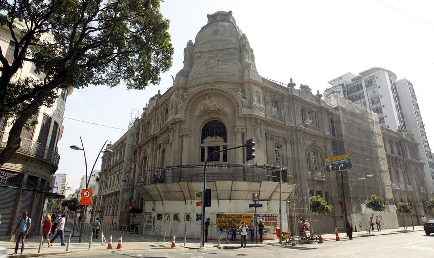 Prédio do antigo Dops, na Rua da Relação, no Centro do Rio