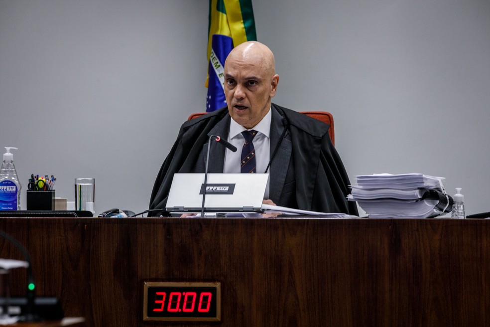 Ministro Alexandre de Moraes (STF) — Foto: Brenno Carvalho / Agência O Globo