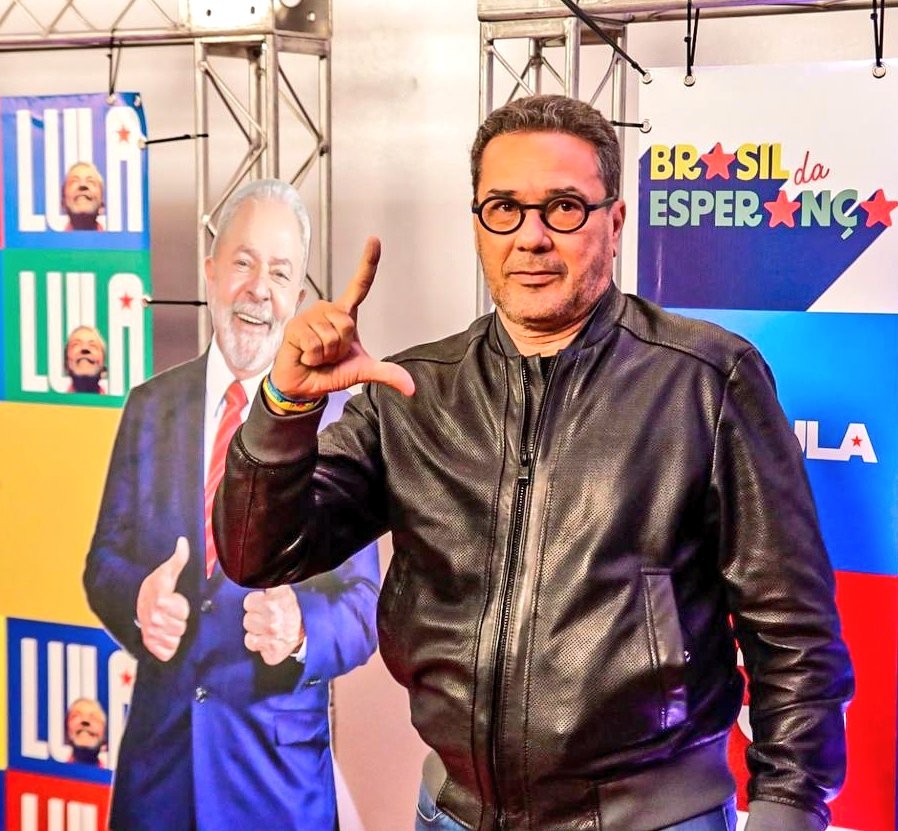 O técnico Vanderlei Luxemburgo anunciou seu apoio ao Lula — Foto: Reprodução/Redes Sociais