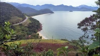 Propriedade fica em meio à Mata Atlântica, com vista para o mar — Foto: Divulgação/Lut Leilões