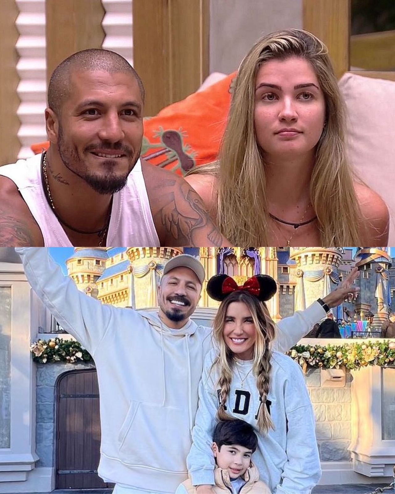 Aline e Fernando se envolveram no "BBB" 15 e engataram o namoro aqui fora. Os dois estão juntos desde então e são pais de Lucca — Foto: Reprodução/Instagram