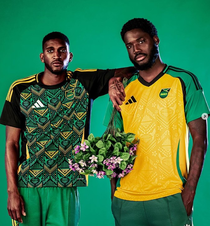Camisas da Jamaica para a Copa América — Foto: Divulgação