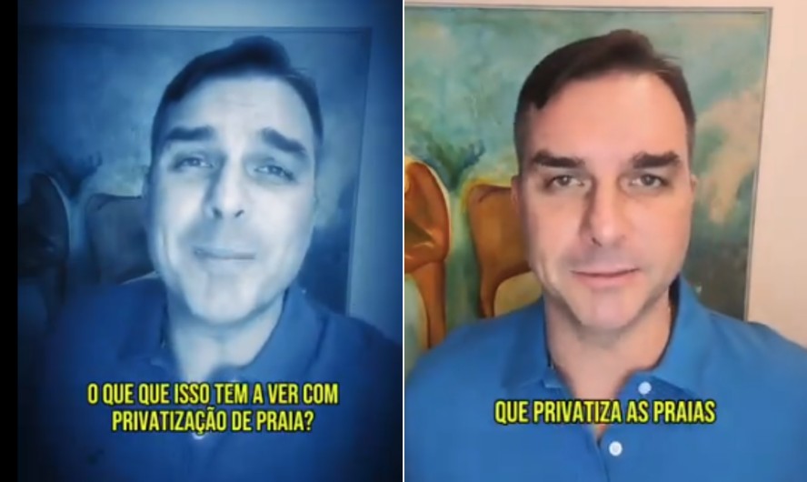 Senador Flávio Bolsonaro rebate críticas sobre PEC das praias