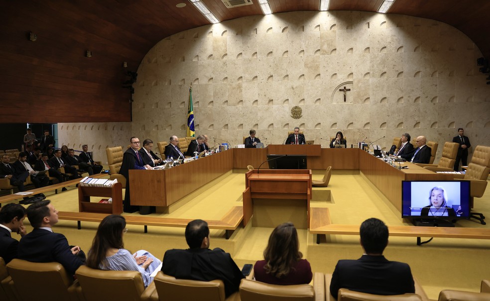 O plenário do Supremo Tribunal Federal — Foto: Rosinei Coutinho/STF