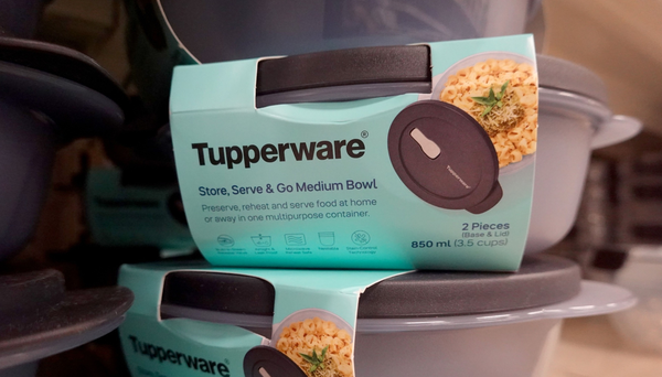 Tupperware se prepara para pedir falência; ações caem mais de 50%