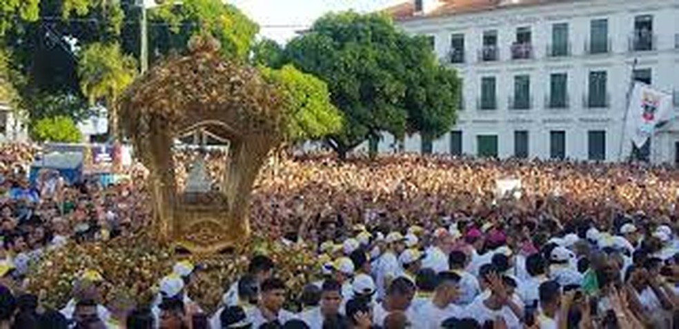 Círio de Nazaré: maior festa religiosa do Pará acontece em outubro, em Belém — Foto: Reprodução