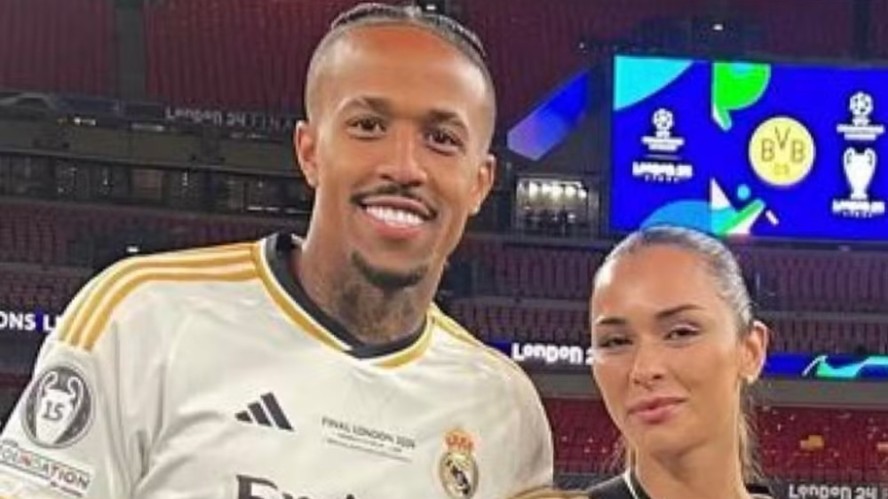 Éder Militão vive romance com Tainá Castro