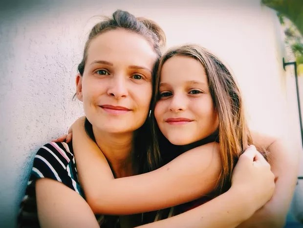 Fernanda Rodrigues e a filha, Luisa — Foto: Reprodução / Instagram