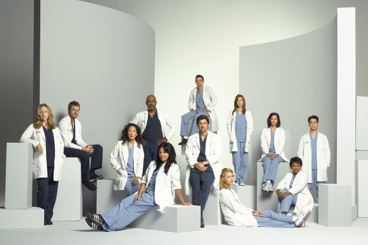 Elenco de Grey´s Anatomy  — Foto: O Globo