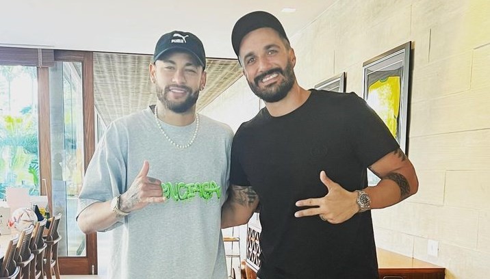 Neymar e Ricardo Caporossi Jr.