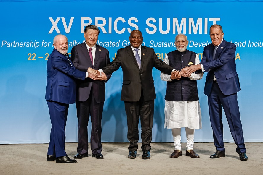 Líderes do BRICS