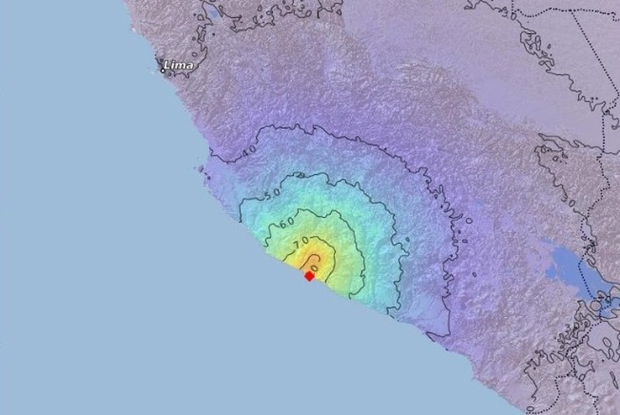 Terremoto de magnitude 7 atinge a costa do Peru e gera alerta de tsunami