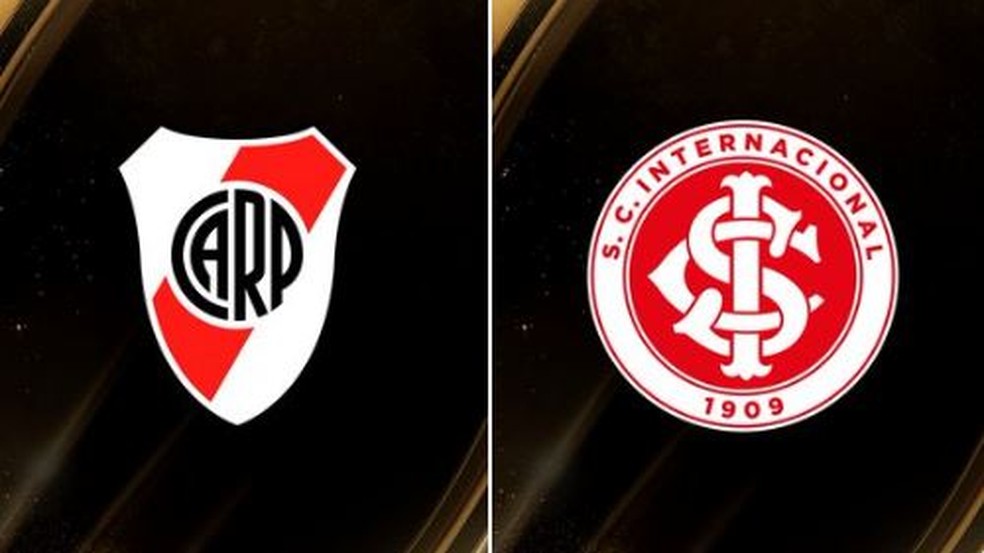 River Plate x Internacional — Foto: Reprodução