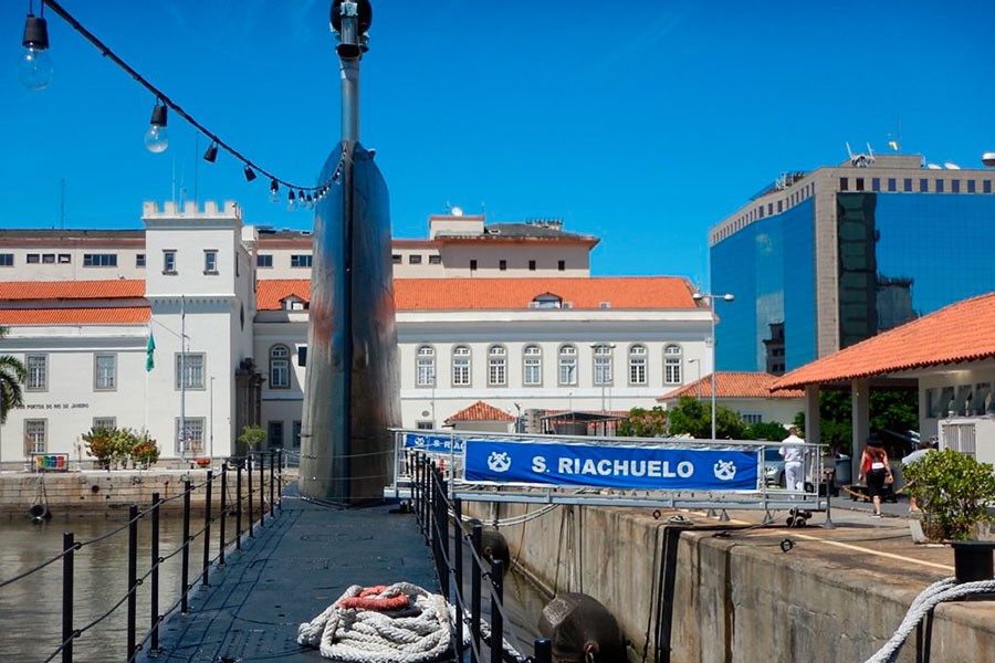 Submarino-Museu Riachuelo — Foto: Divulgação/Espaço Cultural da Marinha