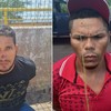 Rogério e Deibson foram recapturados no Pará - Divulgação/PF