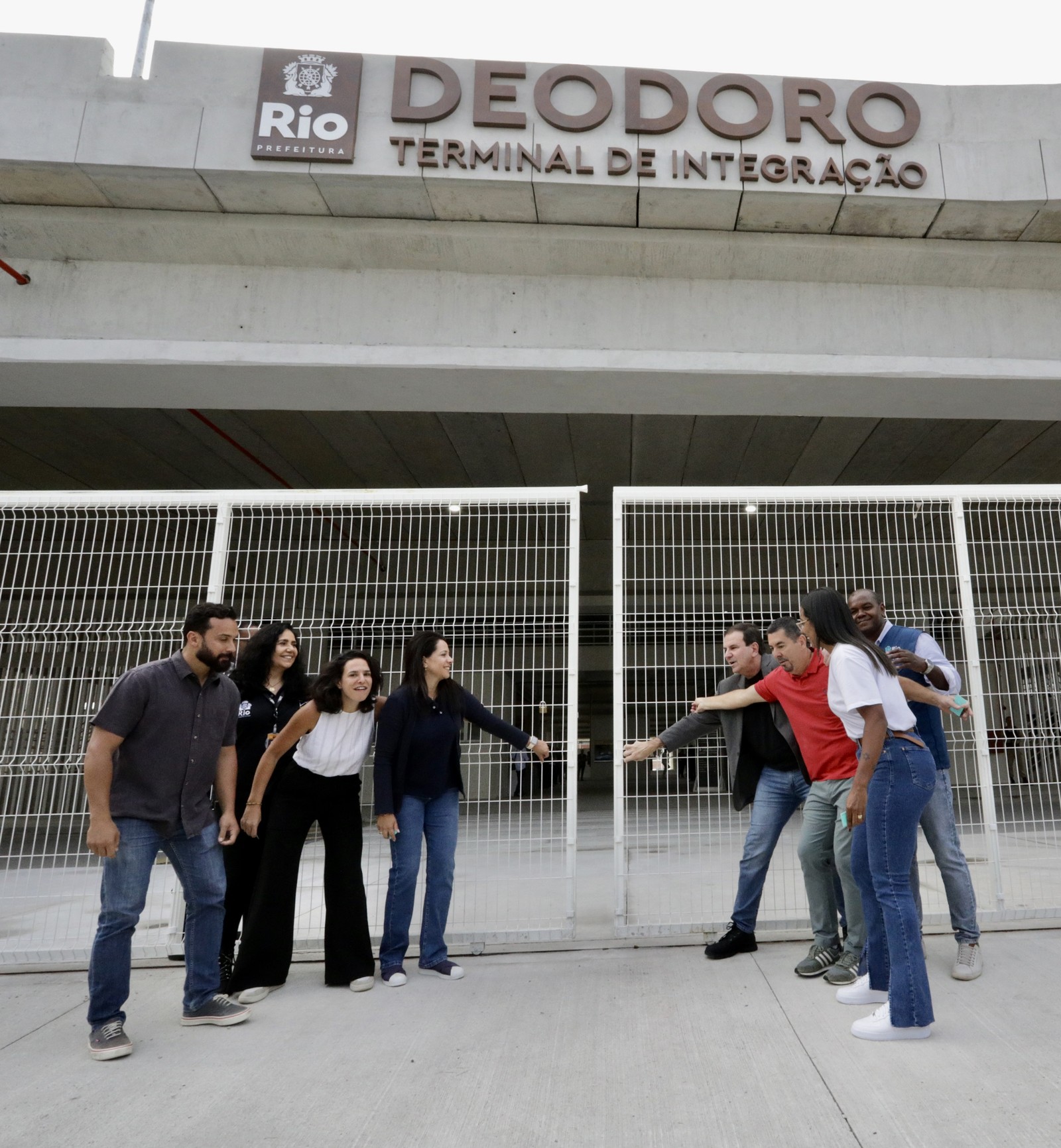 Previsão é de que Terminal Deodoro receba 50 mil pessoas quando Transbrasil for inaugurada — Foto: Beth Santos / Prefeitura do Rio
