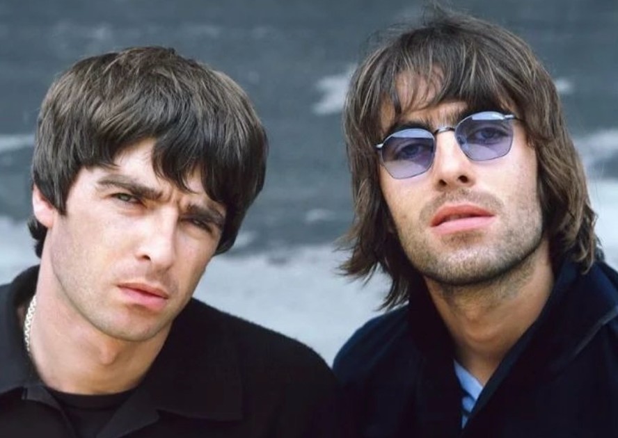 Noel e Liam Gallagher, do Oasis