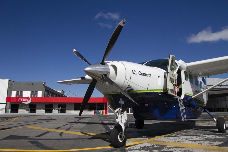 O Aeroporto de Maricá terá voos diários para o aeroporto de Viracopos, em Campinas, no interior de São Paulo